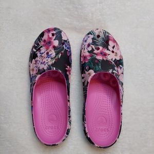 Women's Floral Crocs